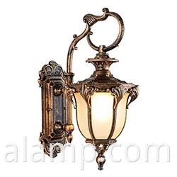 Водонепроницаемая садовая лампа в европейском стиле для открытого настенного освещения